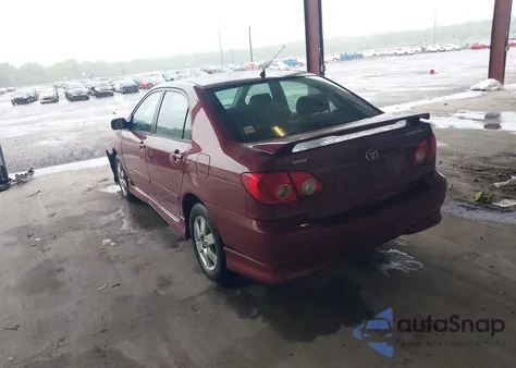 2008 Toyota Corolla S from USA, damaged, VIN 2T1BR32EX8C862135